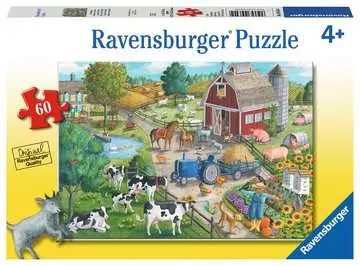 Doma na farmě 60 dílků 2D Puzzle;Dětské puzzle - obrázek 1 - Ravensburger