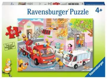 Sapeurs pompiers          60p Puzzles;Puzzles pour enfants - Image 1 - Ravensburger
