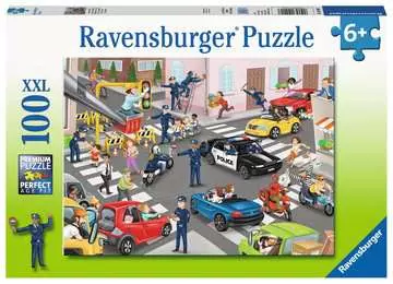 La police en patrouille   100p Puzzles;Puzzles pour enfants - Image 1 - Ravensburger