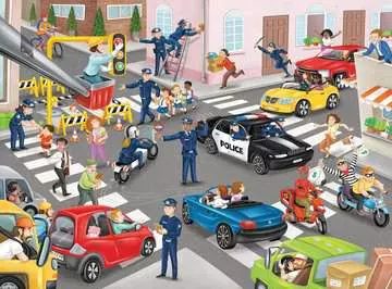 La police en patrouille   100p Puzzles;Puzzles pour enfants - Image 2 - Ravensburger