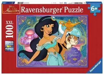 Disney Princezny Jasmína 100 dílků 2D Puzzle;Dětské puzzle - obrázek 1 - Ravensburger