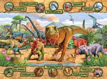 Dinosauři 100 dílků 2D Puzzle;Dětské puzzle - obrázek 2 - Ravensburger