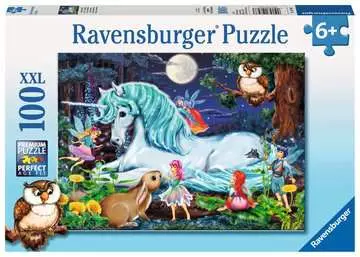 Kouzelný les 100 dílků 2D Puzzle;Dětské puzzle - obrázek 1 - Ravensburger