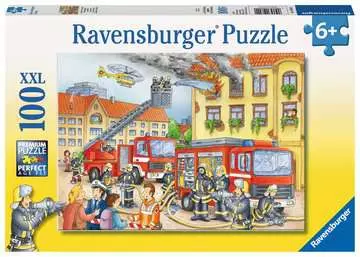 Hasiči 100 dílků 2D Puzzle;Dětské puzzle - obrázek 1 - Ravensburger
