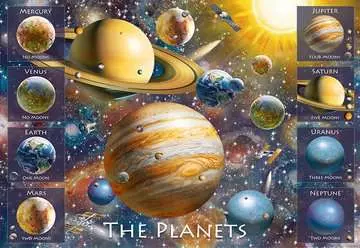 Planety 100 dílků 2D Puzzle;Dětské puzzle - obrázek 2 - Ravensburger