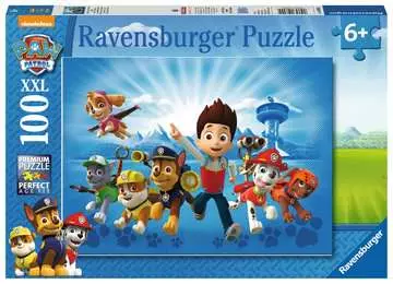 Tlapková Patrola 100 dílků 2D Puzzle;Dětské puzzle - obrázek 1 - Ravensburger