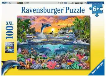 10950 0 トロピカル・パラダイス 100ピース パズル;お子様向けパズル - 画像 1 - Ravensburger