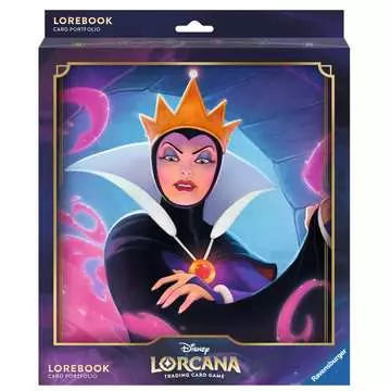 Disney Lorcana - Card Portfolio (Set 1-4)  - The Evil Queen Disney Lorcana;Accessories - Billede 1 - Ravensburger