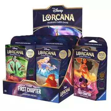 Disney Lorcana - The First Chapter (Set 1) - Starter Set Display 12 Disney Lorcana;Starter Sets - bild 1 - Ravensburger