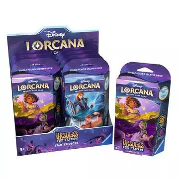 Disney Lorcana - Ursula s Return (Set 4) - Starter Set Display 8 Disney Lorcana;Starter Sets - Kuva 1 - Ravensburger
