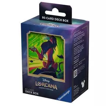 Disney Lorcana - Azurite Sea (Set 6) Deck Box - Scar Disney Lorcana;Accessories - bilde 1 - Ravensburger