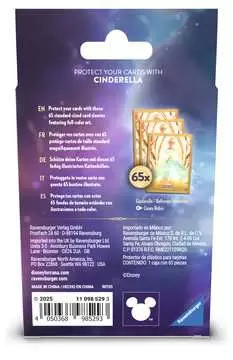 Disney Lorcana Card Sleeve Pack Cinderella - Set 7 Disney Lorcana;Accessories - bilde 2 - Ravensburger