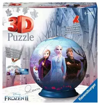 Frozen 2 3D Puzzle®;Palapelipallot - Kuva 1 - Ravensburger