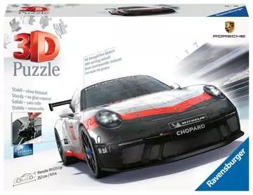 Porsche GT3 Cup 3D Puzzle®;Former - Billede 1 - Ravensburger