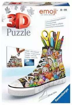 Kecka Emoji 108 dílků 3D Puzzle;3D Puzzle Organizéry - obrázek 1 - Ravensburger