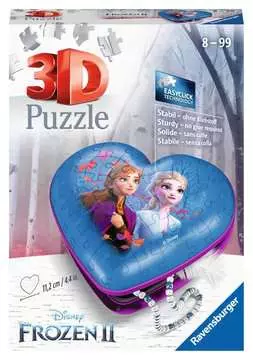 Srdce Disney Ledové království 2 54 dílků 3D Puzzle;3D Puzzle Organizéry - obrázek 1 - Ravensburger