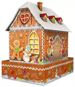 Gingerbread House 3D Puzzle®;Night Edition - bild 2 - Ravensburger