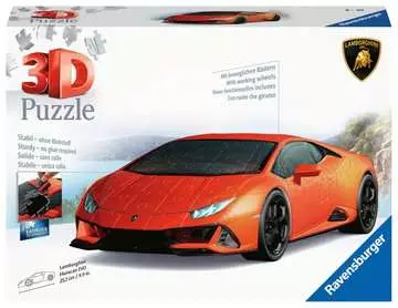 Lamborghini Huracán EVO arancione 3D Puzzle;Veicoli - immagine 1 - Ravensburger