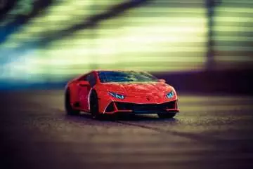 Lamborghini Huracán EVO arancione 3D Puzzle;Veicoli - immagine 17 - Ravensburger