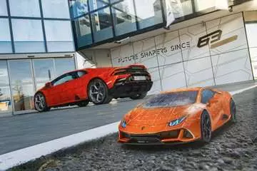 Lamborghini Huracán EVO arancione 3D Puzzle;Veicoli - immagine 7 - Ravensburger