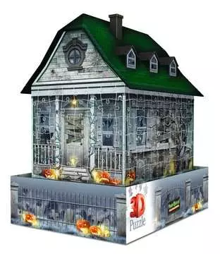 Gruselhaus bei Nacht 216p 3D Puzzle®;Night Edition - Kuva 3 - Ravensburger