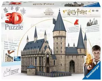 Harry Potter - Bradavický hrad 540 dílků 3D Puzzle;3D Puzzle Budovy - obrázek 1 - Ravensburger