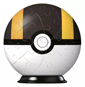Puzzle-Ball Pokémon: Poké Ball žluto-černý 54 dílků 3D Puzzle;3D Puzzle-Balls - obrázek 2 - Ravensburger