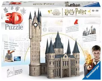 Harry Potter: Bradavický hrad - Astronomická věž 540 dílků 3D Puzzle;3D Puzzle Budovy - obrázek 1 - Ravensburger