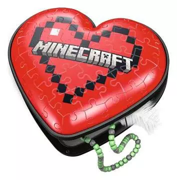 Heart - Minecraft 3D Puzzle;Organizador - imagen 2 - Ravensburger