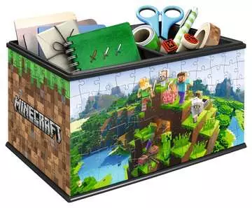 Minecraft Storage Box 216p 3D Puzzle;Organizer - immagine 2 - Ravensburger