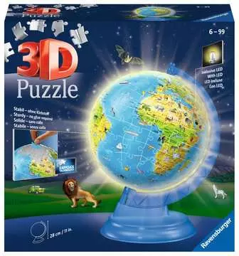 Childrens Globe Night Ed. EN Puzzles 3D;Boules puzzle 3D - Image 1 - Ravensburger