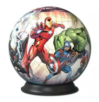 Puzzle-Ball Marvel: Avengers 72 dílků 3D Puzzle;3D Puzzle-Balls - obrázek 2 - Ravensburger