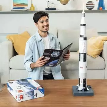 Apollo Saturn V Rocket 3D Puzzle®;Former - bilde 6 - Ravensburger