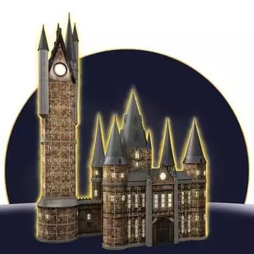 Hogwarts Castle - Astronomy Tower - Night Edition 3D Puzzle®;Bygninger - Billede 5 - Ravensburger