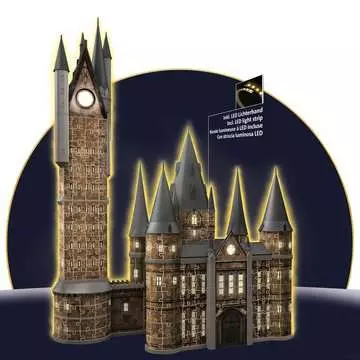 Hogwarts Castle – Astronomy Tower – Night Edition 3D Puzzle;Night Edition - immagine 8 - Ravensburger