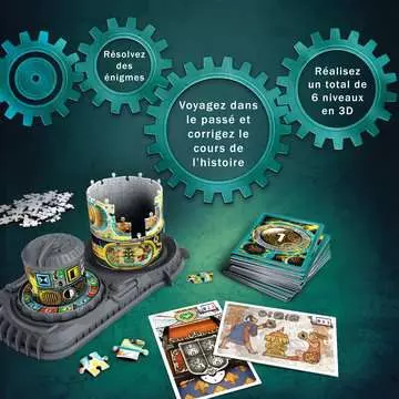 Puzzle 3D - Time Guardian Adventures - Un monde sans chocolat 3D puzzels;Puzzle 3D Spéciaux - Image 6 - Ravensburger