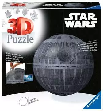 Estrella de la Muerte Star Wars 540 pz 3D Puzzle;Puzzle-Ball - imagen 1 - Ravensburger