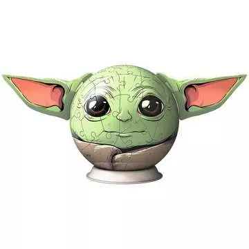 Puzzle-Ball Star Wars: Baby Yoda s ušima 72 dílků 3D Puzzle;3D Puzzle-Balls - obrázek 2 - Ravensburger
