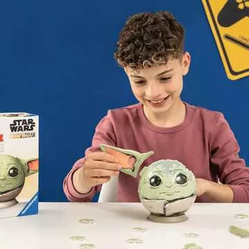 Star Wars Grogu with ears 3D puzzels;3D Puzzle Ball - image 4 - Ravensburger