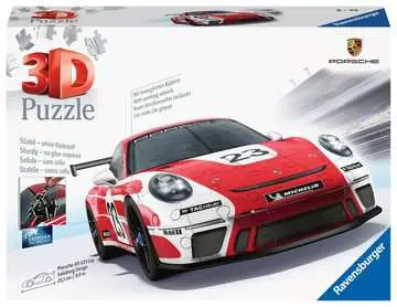 Porsche 911 GT3 Cup Salzburg Design 3D Puzzle;Veicoli - immagine 1 - Ravensburger