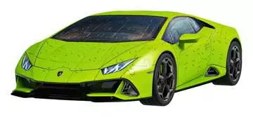 Lamborghini Huracán Evo zelené 108 dílků 3D Puzzle;3D Puzzle Vozidla - obrázek 2 - Ravensburger