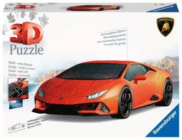 Lamborghini Huracán EVO - New Pack 3D Puzzle;Vehículos - imagen 1 - Ravensburger