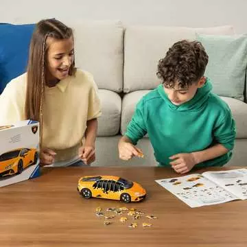 Lamborghini Huracán EVO - New Pack 3D Puzzle;Veicoli - immagine 4 - Ravensburger