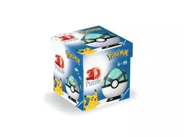 Pokémon Net Ball 3D puzzels;3D Puzzle Ball - image 1 - Ravensburger