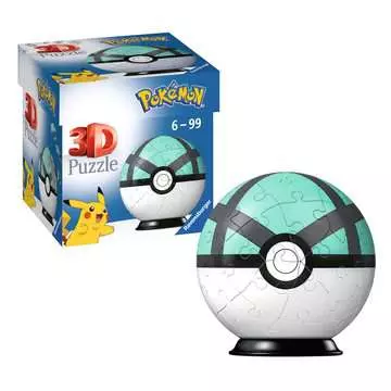 Pokémon Net Ball 3D puzzels;3D Puzzle Ball - image 3 - Ravensburger