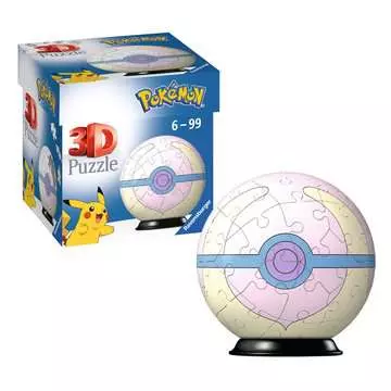 Pokémon Heal Ball 3D puzzels;3D Puzzle Ball - image 3 - Ravensburger