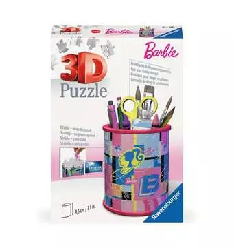 Puzzle 3D Pot à crayons - Barbie 3D puzzels;Puzzle 3D Spéciaux - Image 1 - Ravensburger