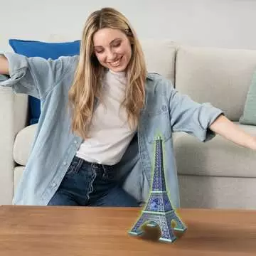 Eiffelova věž výroční edice (Noční edice) 3D Puzzle;3D Puzzle Budovy - obrázek 4 - Ravensburger
