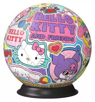 Hello Kitty 3D Puzzle, 72pc 3D Puzzle®;Palapelipallot - Kuva 2 - Ravensburger