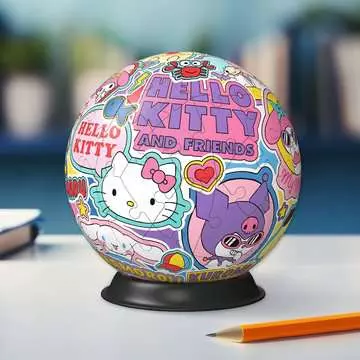 Hello Kitty 3D Puzzle, 72pc 3D Puzzle®;Palapelipallot - Kuva 6 - Ravensburger